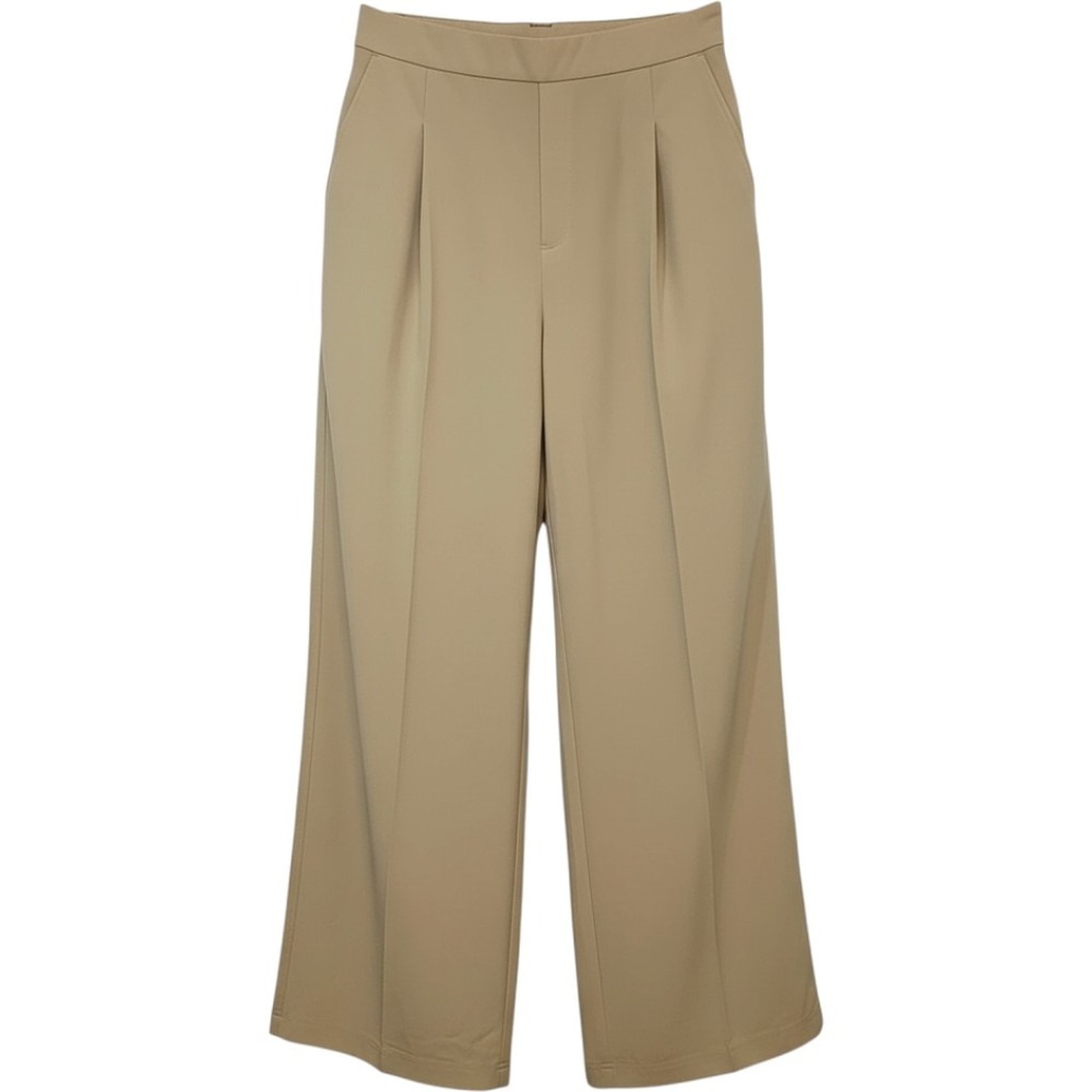 Lou &‎ Grey Wide Leg Pleated Trousers Pants Pull  On XXL Pockets  Neutral New